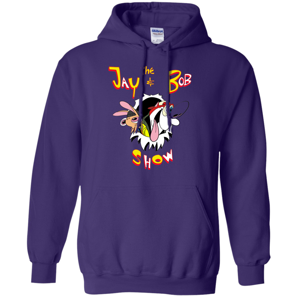 Sweatshirts Purple / S Jay & Bob Pullover Hoodie