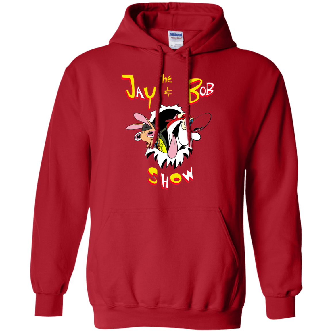 Sweatshirts Red / S Jay & Bob Pullover Hoodie