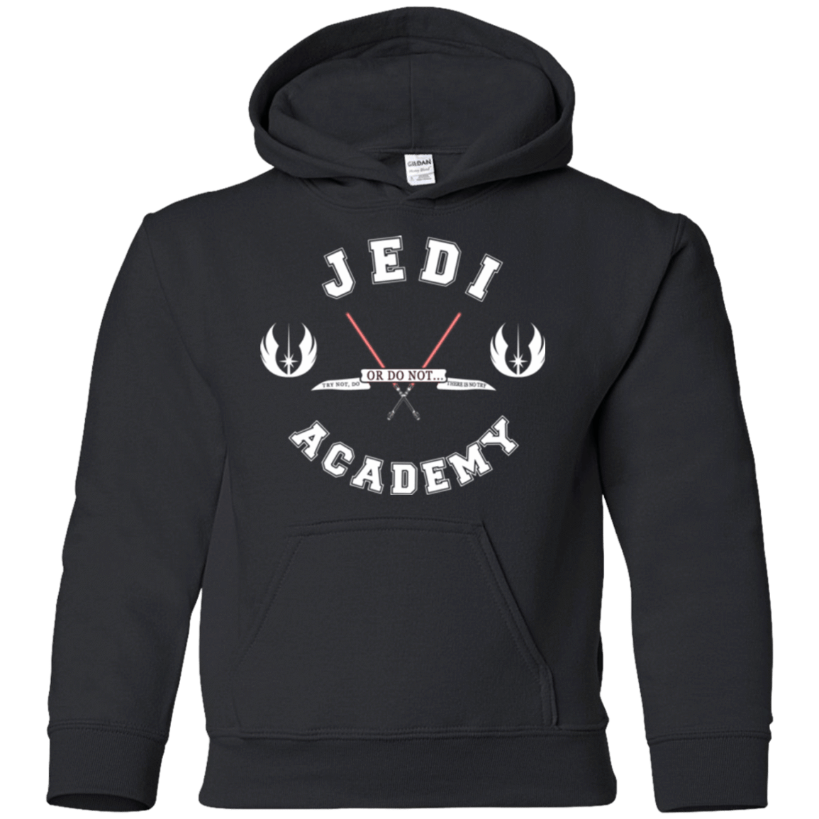 Sweatshirts Black / YS Jedi academy Youth Hoodie