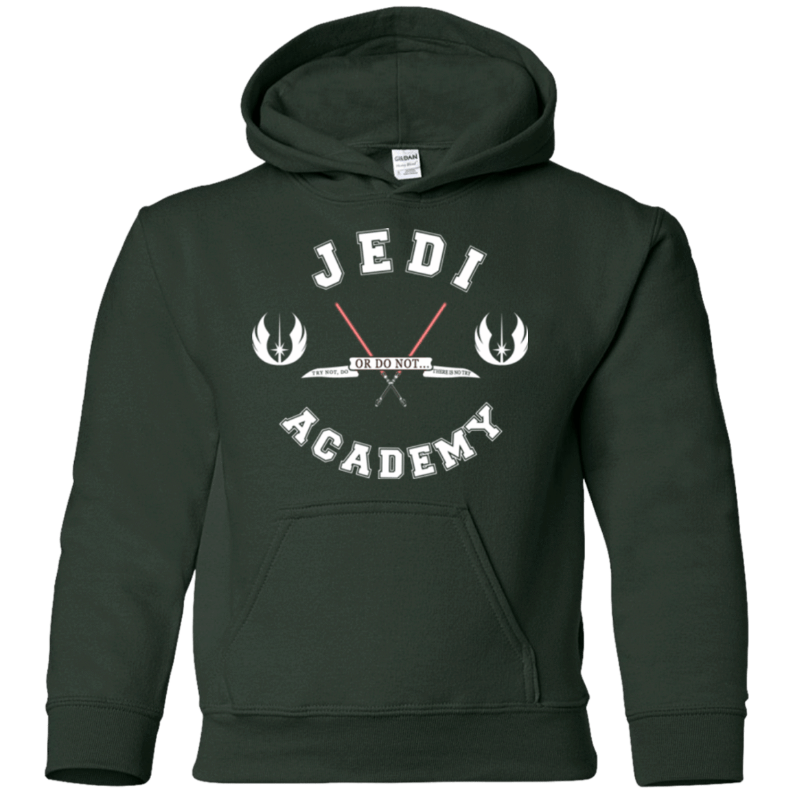 Sweatshirts Forest Green / YS Jedi academy Youth Hoodie