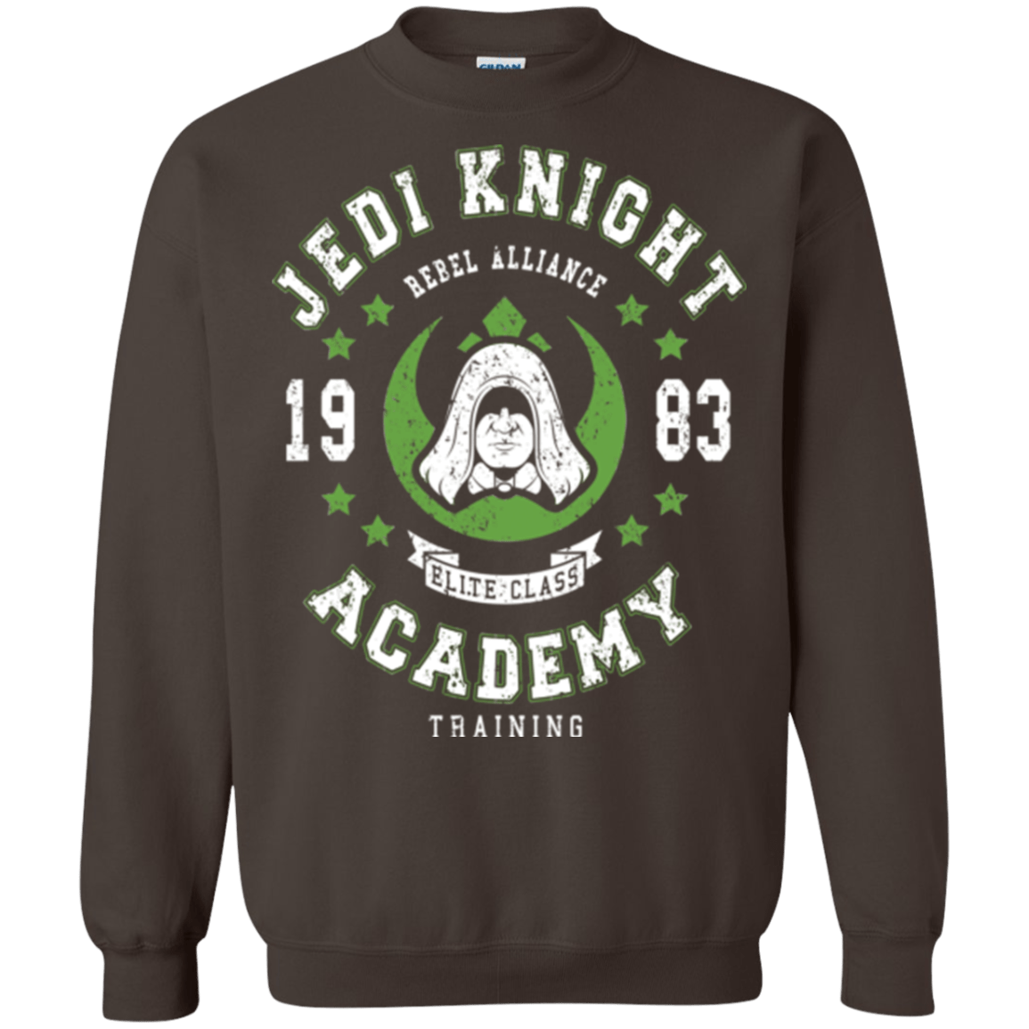 Sweatshirts Dark Chocolate / Small Jedi Knight Academy 83 Crewneck Sweatshirt