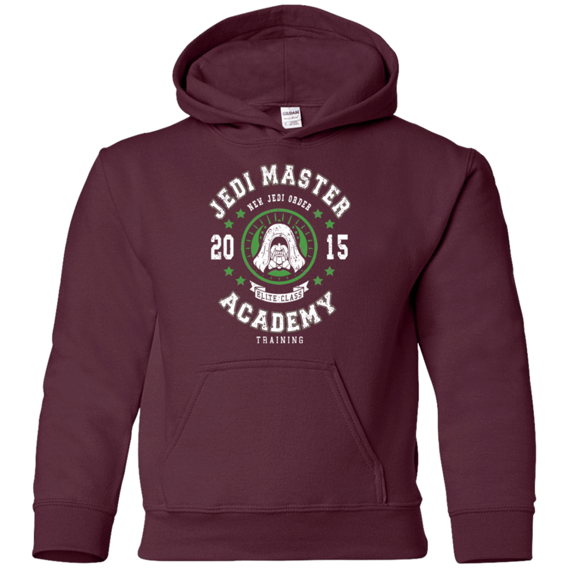 Sweatshirts Maroon / YS Jedi Master Academy 15 Youth Hoodie