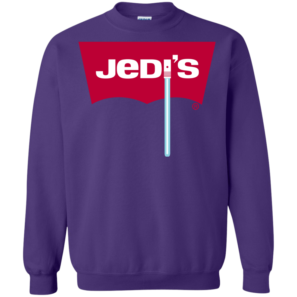 Sweatshirts Purple / S Jedi's Crewneck Sweatshirt