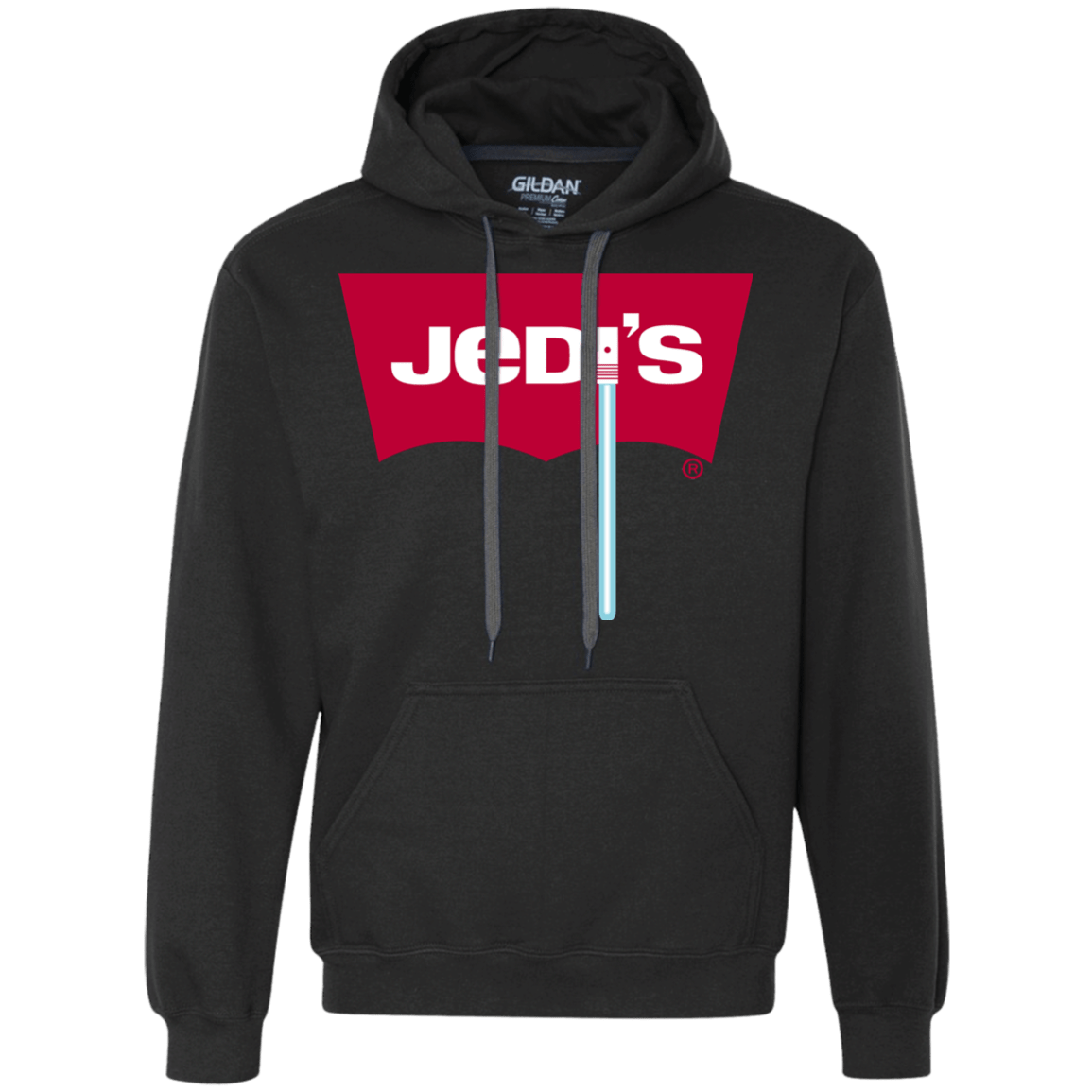 Sweatshirts Black / S Jedi's Premium Fleece Hoodie