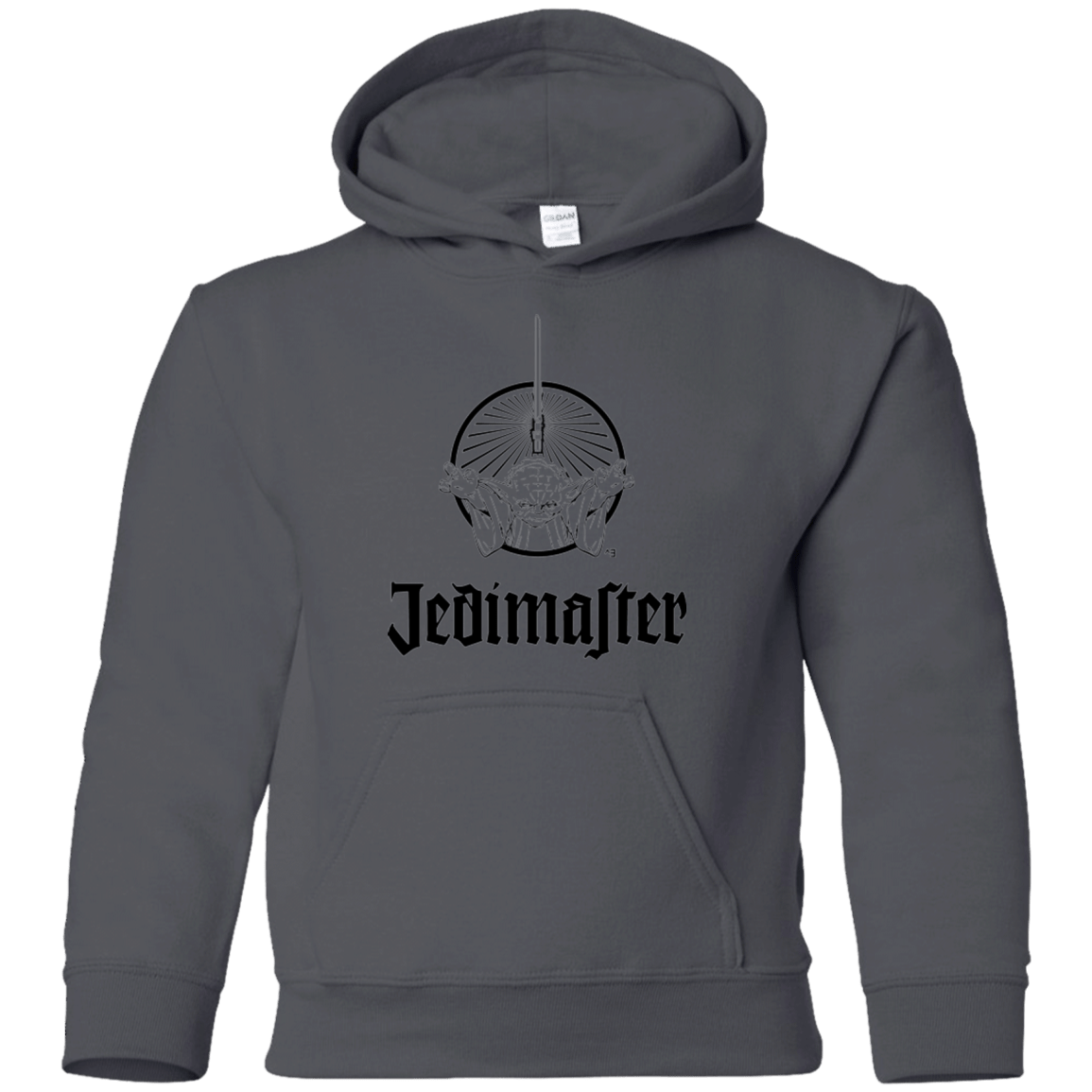 Sweatshirts Charcoal / YS Jedimaster Youth Hoodie