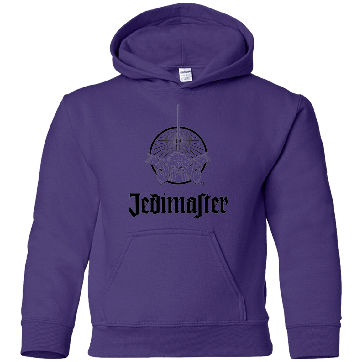 Sweatshirts Purple / YS Jedimaster Youth Hoodie