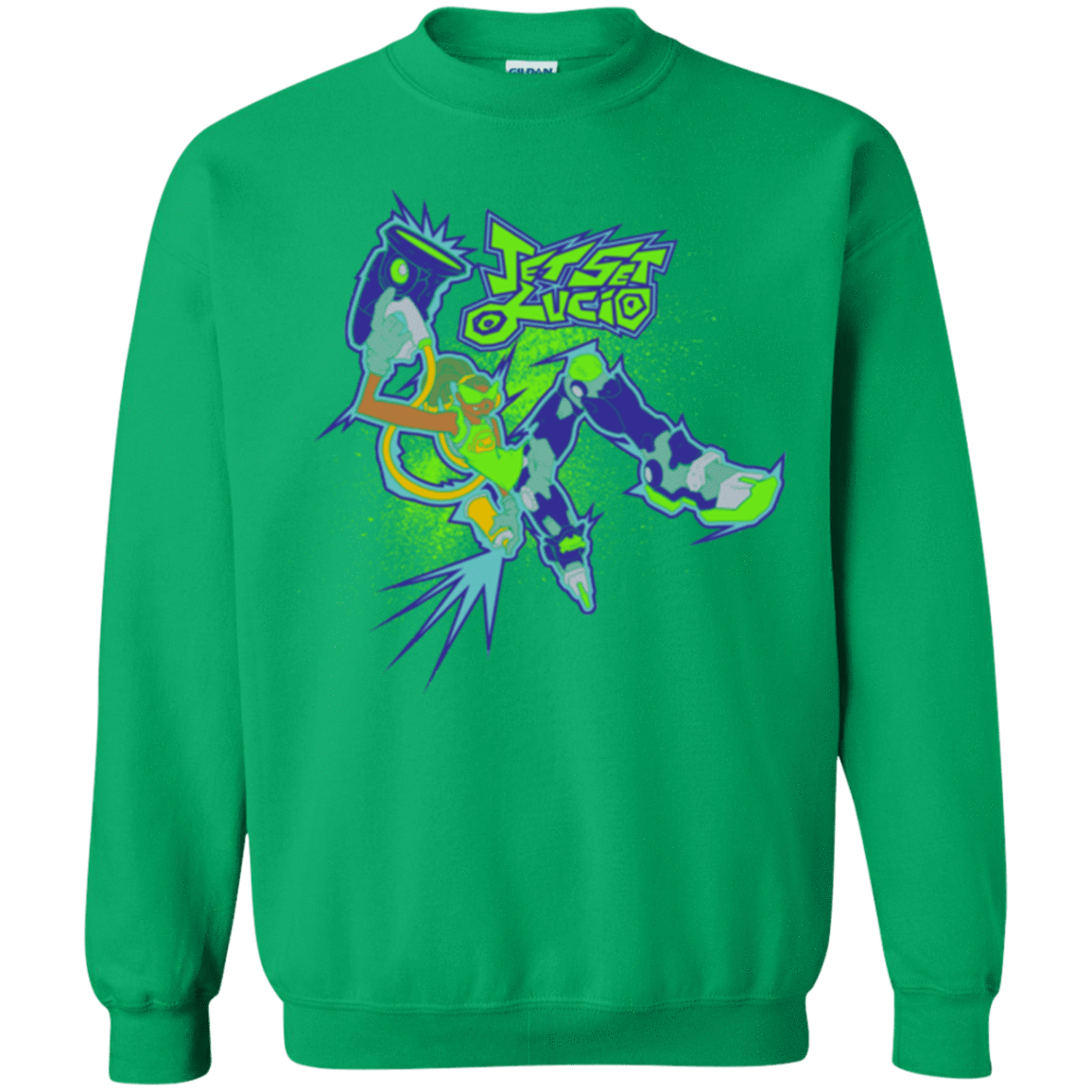Sweatshirts Irish Green / Small Jet Set Lucio Crewneck Sweatshirt