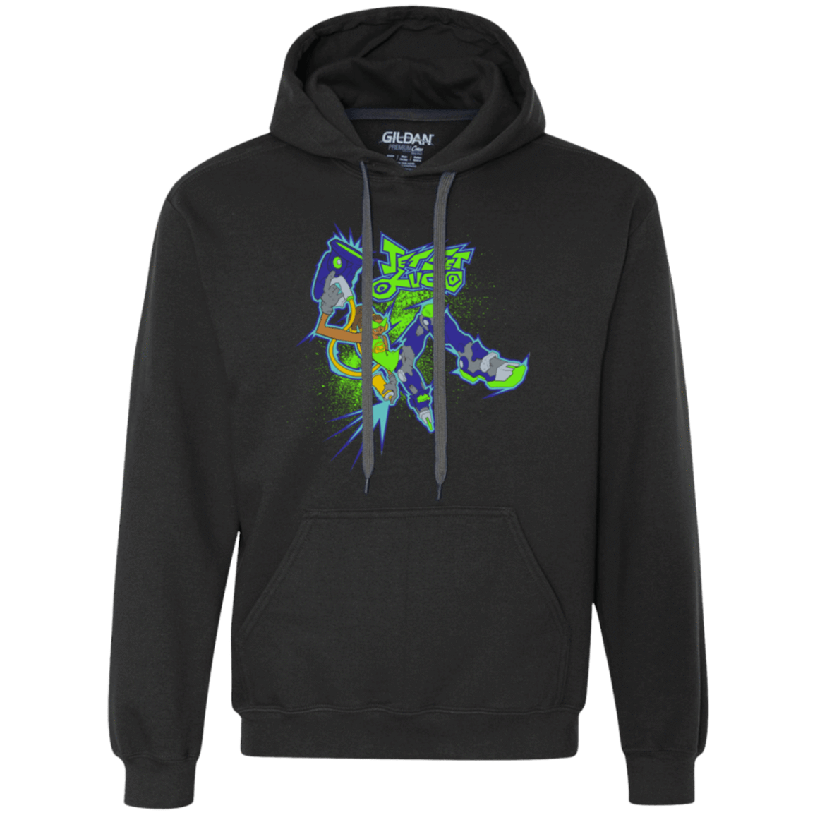 Sweatshirts Black / Small Jet Set Lucio Premium Fleece Hoodie
