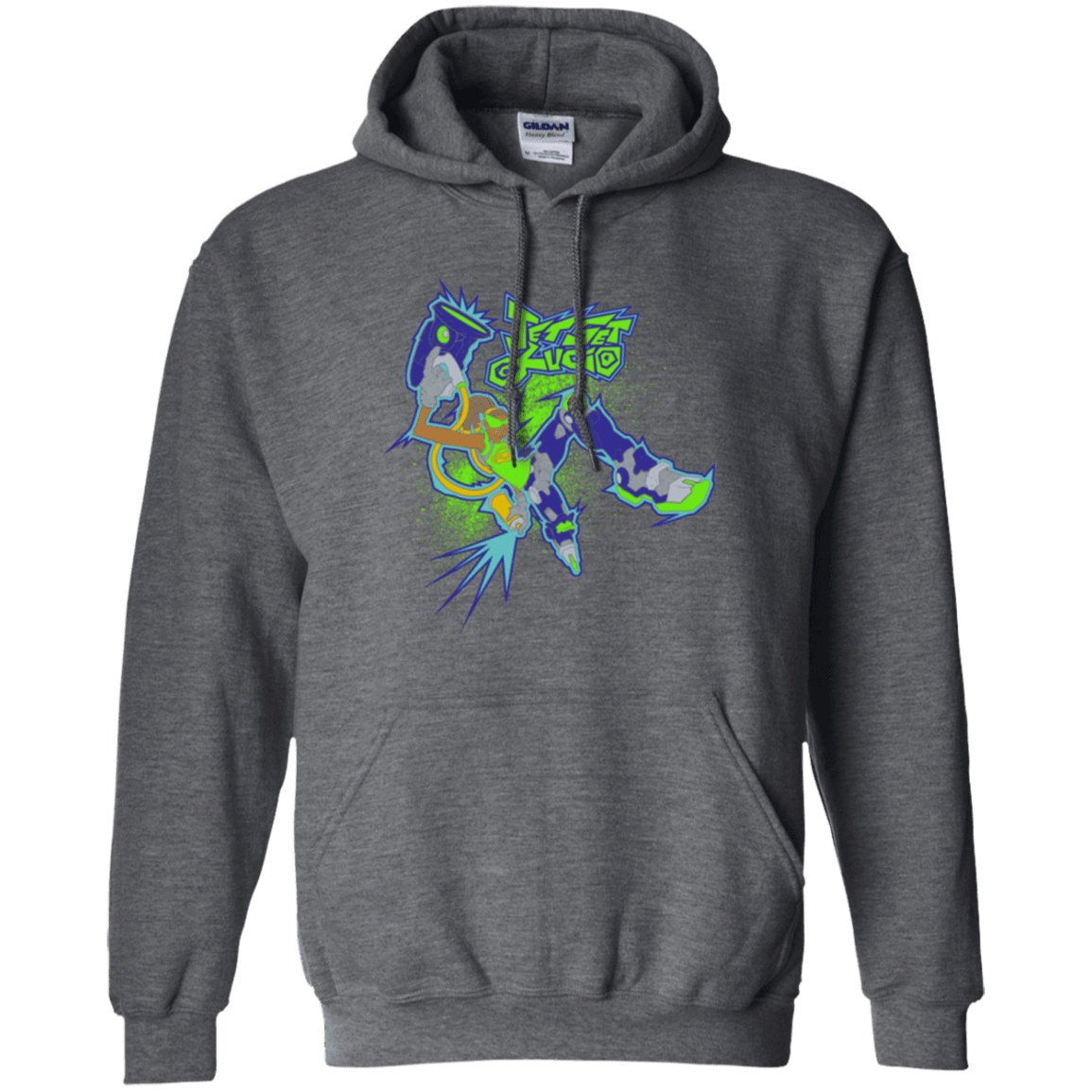 Sweatshirts Dark Heather / Small Jet Set Lucio Pullover Hoodie
