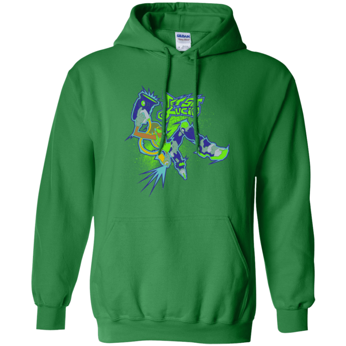 Sweatshirts Irish Green / Small Jet Set Lucio Pullover Hoodie