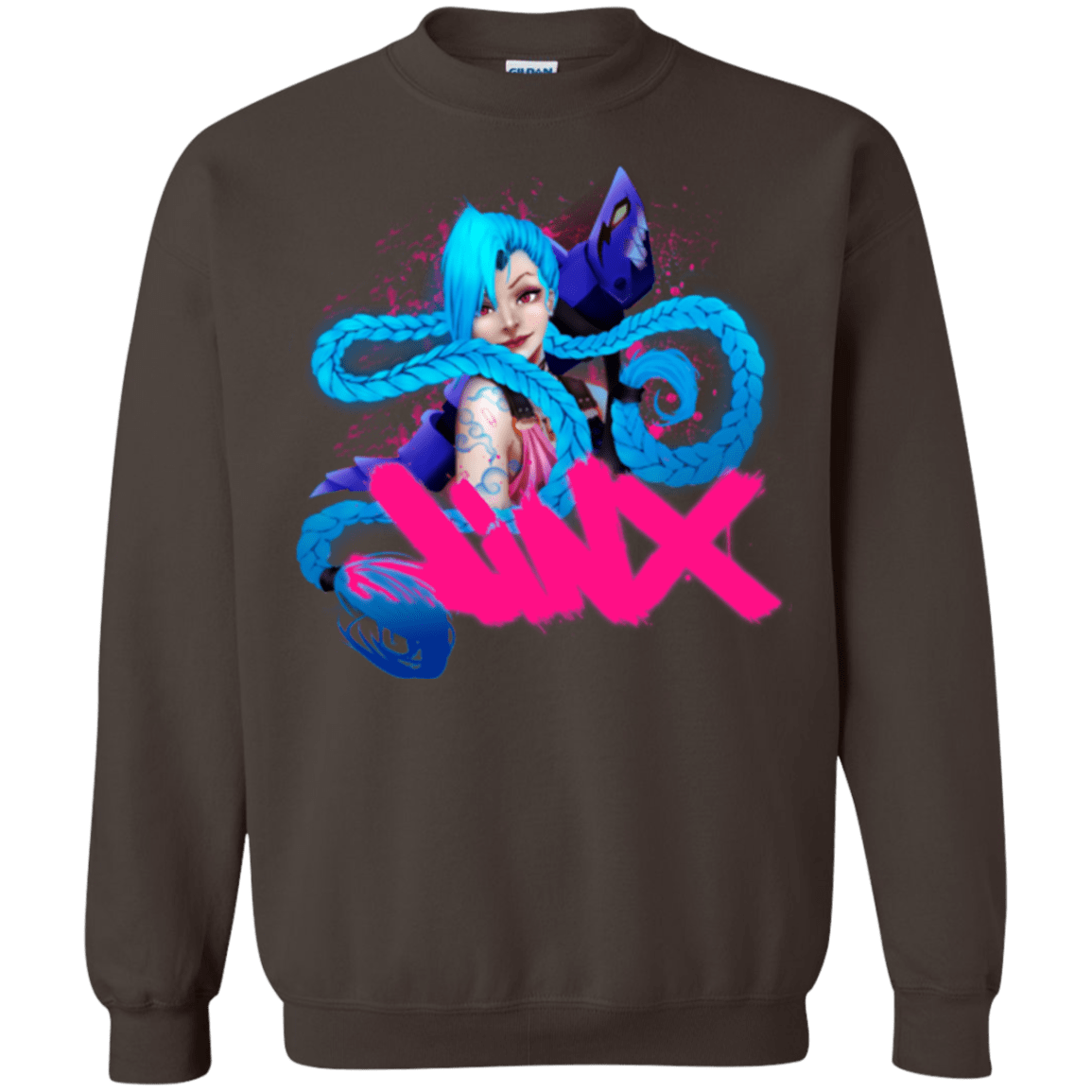 Sweatshirts Dark Chocolate / Small Jinx Crewneck Sweatshirt