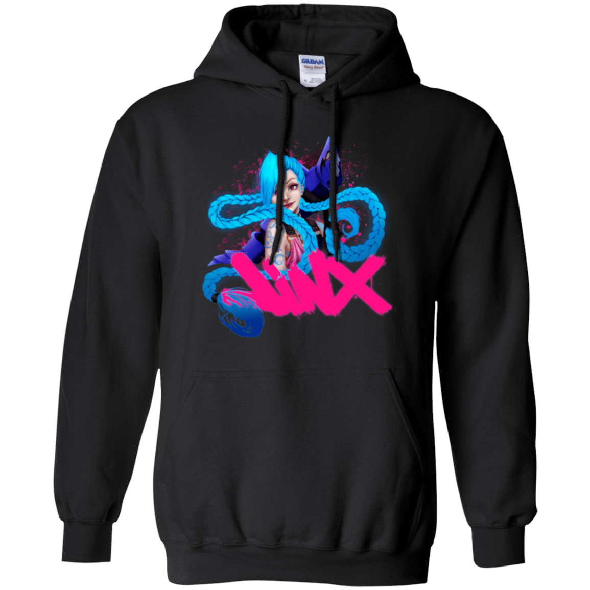 Sweatshirts Black / Small Jinx Pullover Hoodie