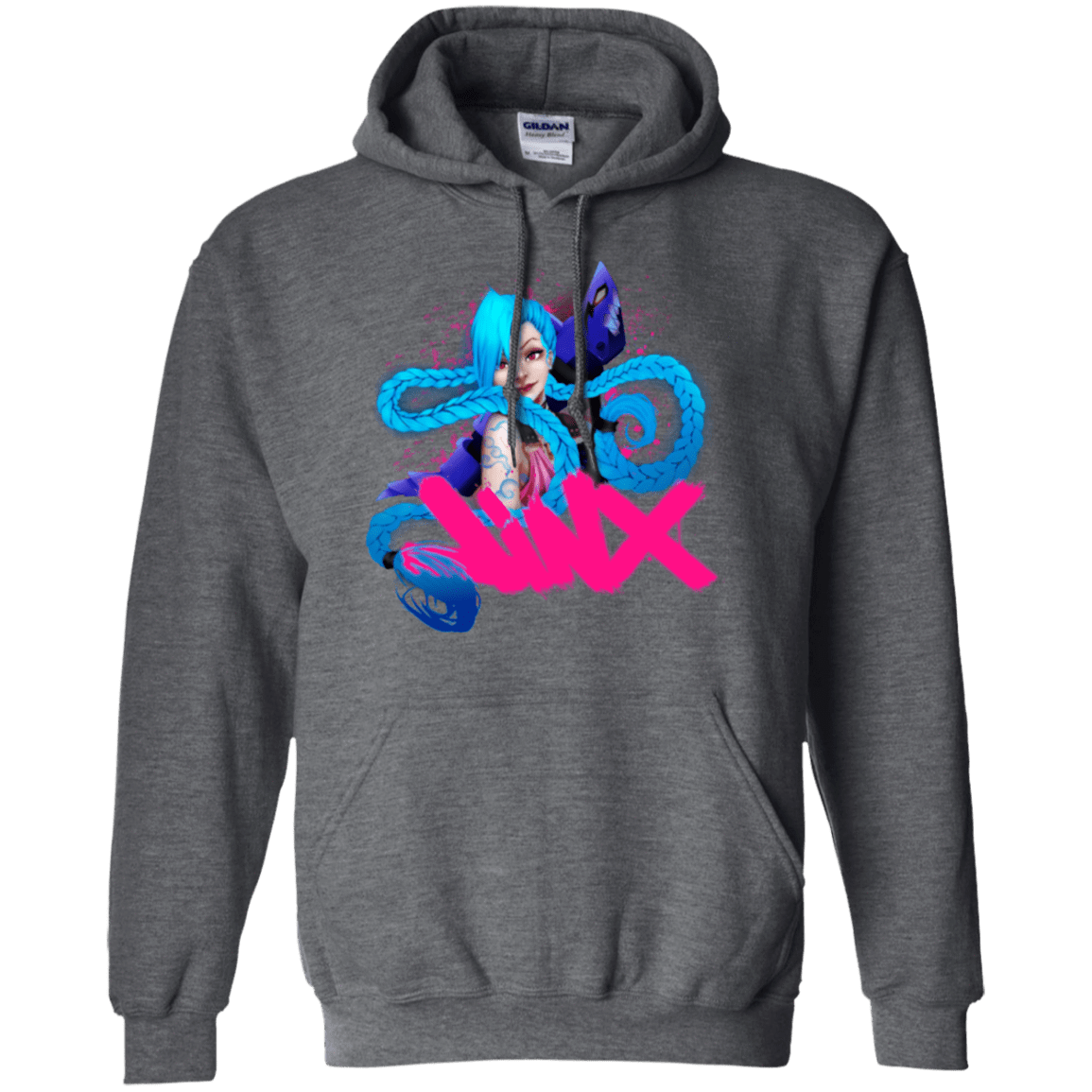 Sweatshirts Dark Heather / Small Jinx Pullover Hoodie