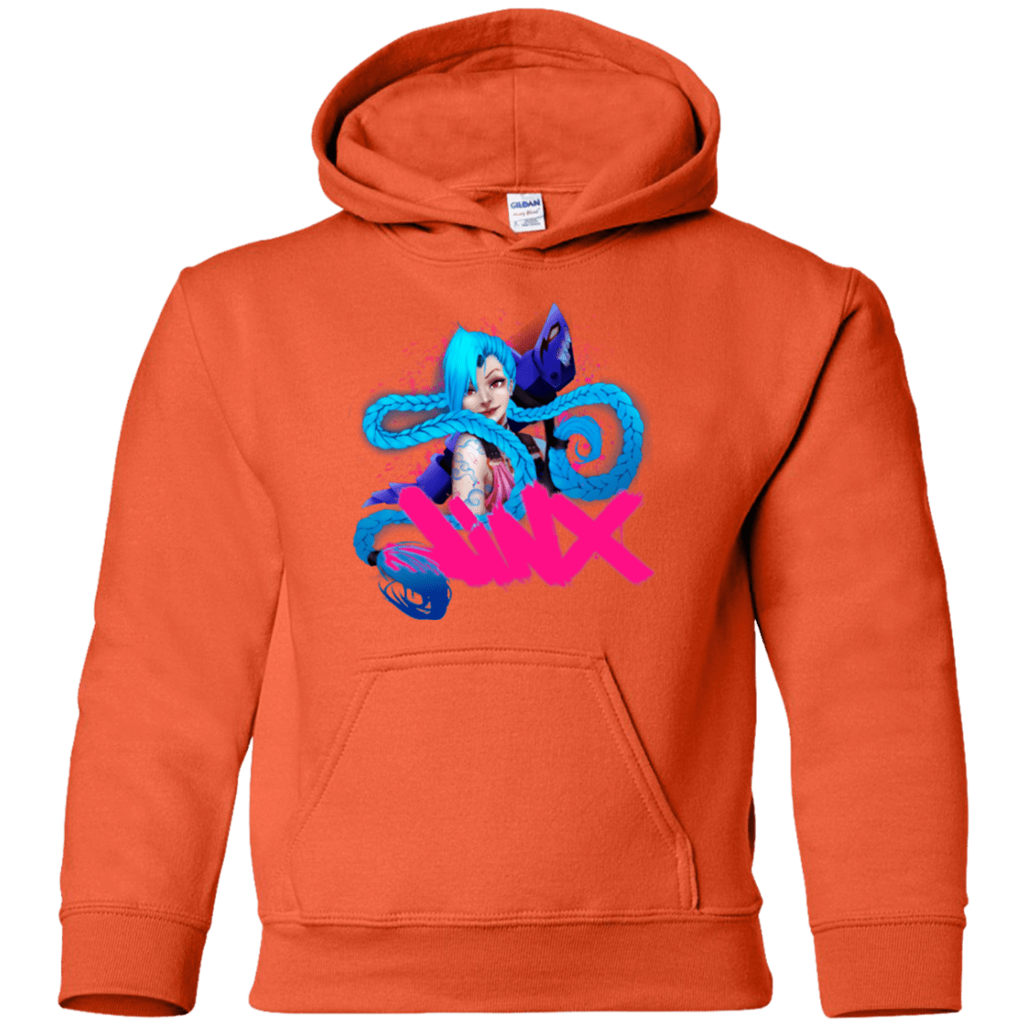 Sweatshirts Orange / YS Jinx Youth Hoodie
