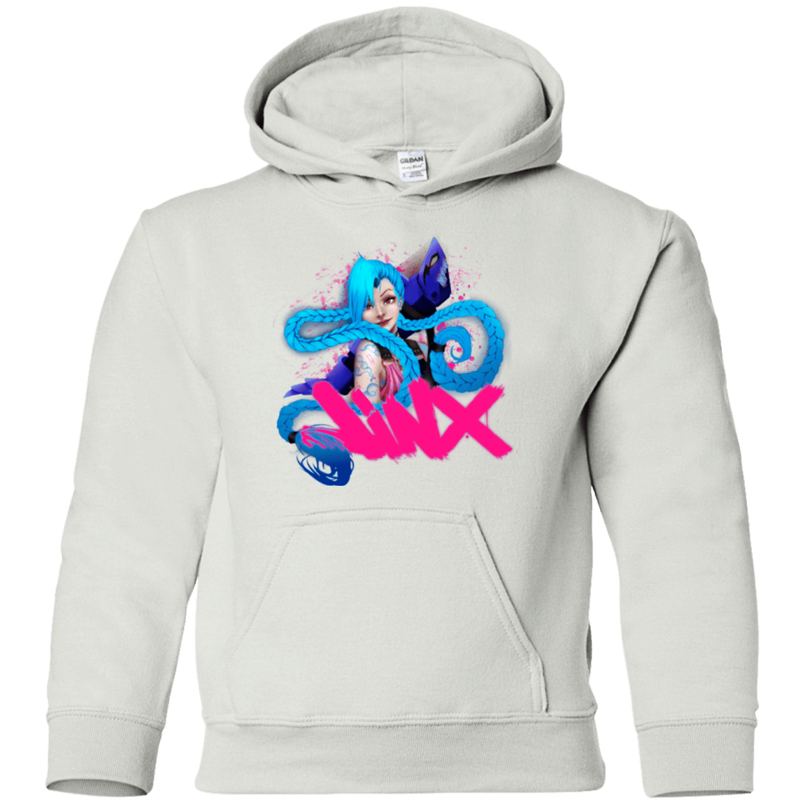 Sweatshirts White / YS Jinx Youth Hoodie