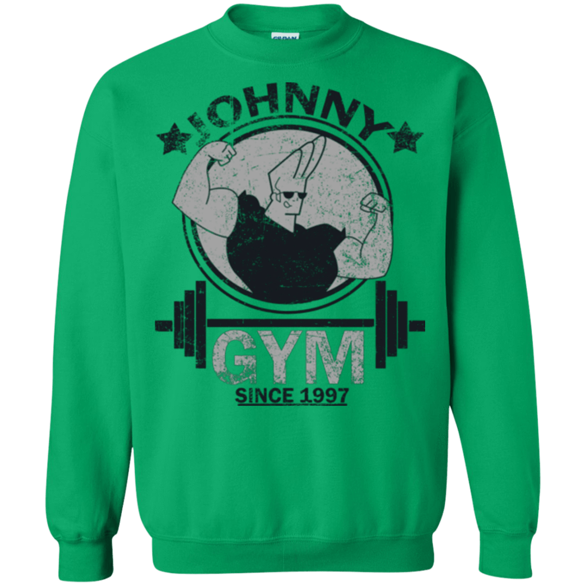 Sweatshirts Irish Green / Small Johnny Gym Crewneck Sweatshirt