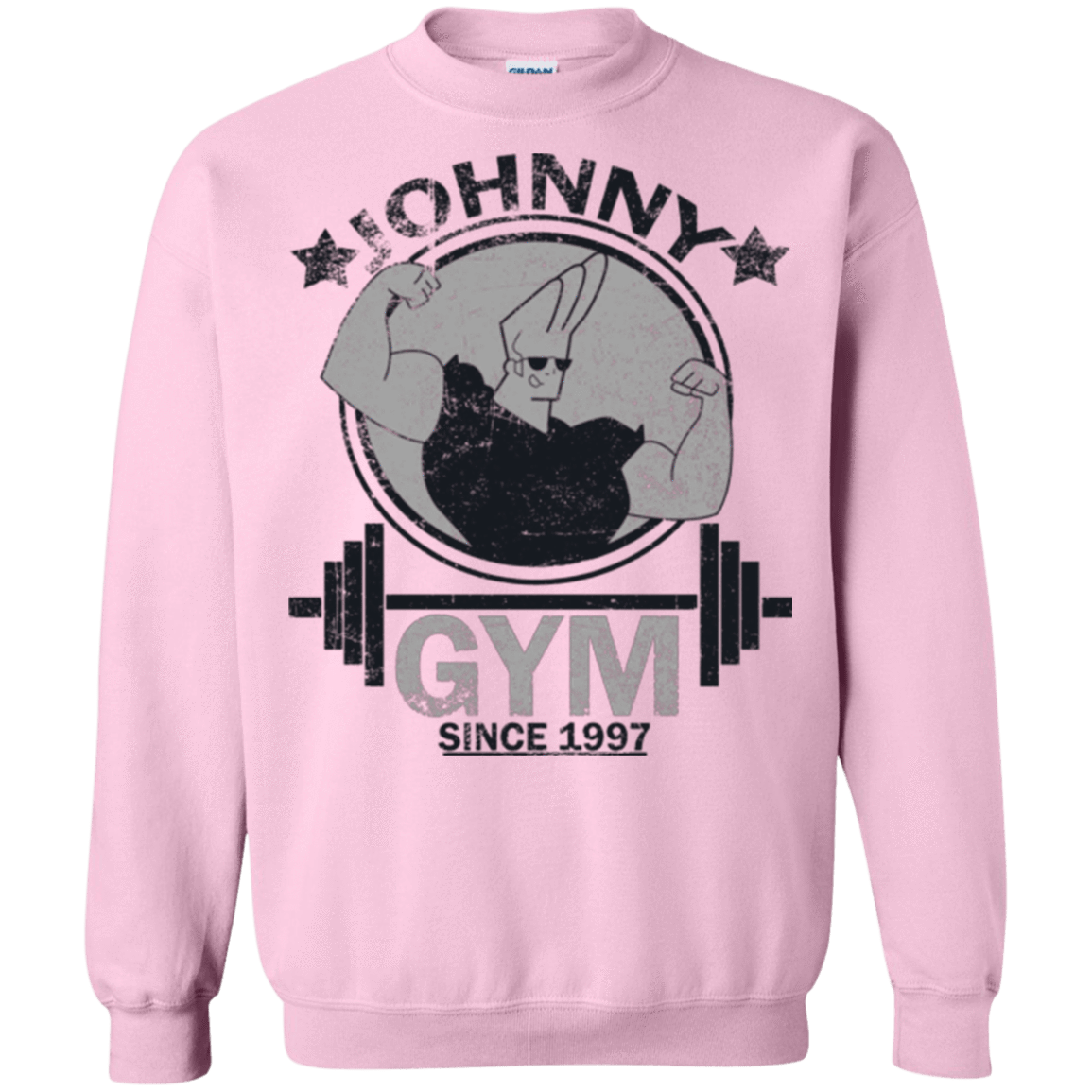 Sweatshirts Light Pink / Small Johnny Gym Crewneck Sweatshirt