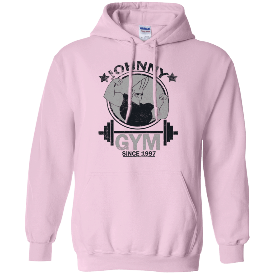 Sweatshirts Light Pink / Small Johnny Gym Pullover Hoodie