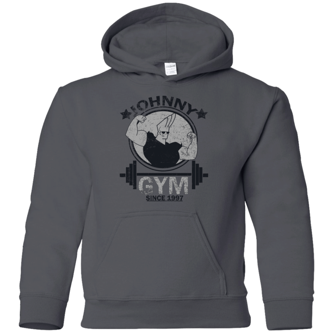 Sweatshirts Charcoal / YS Johnny Gym Youth Hoodie