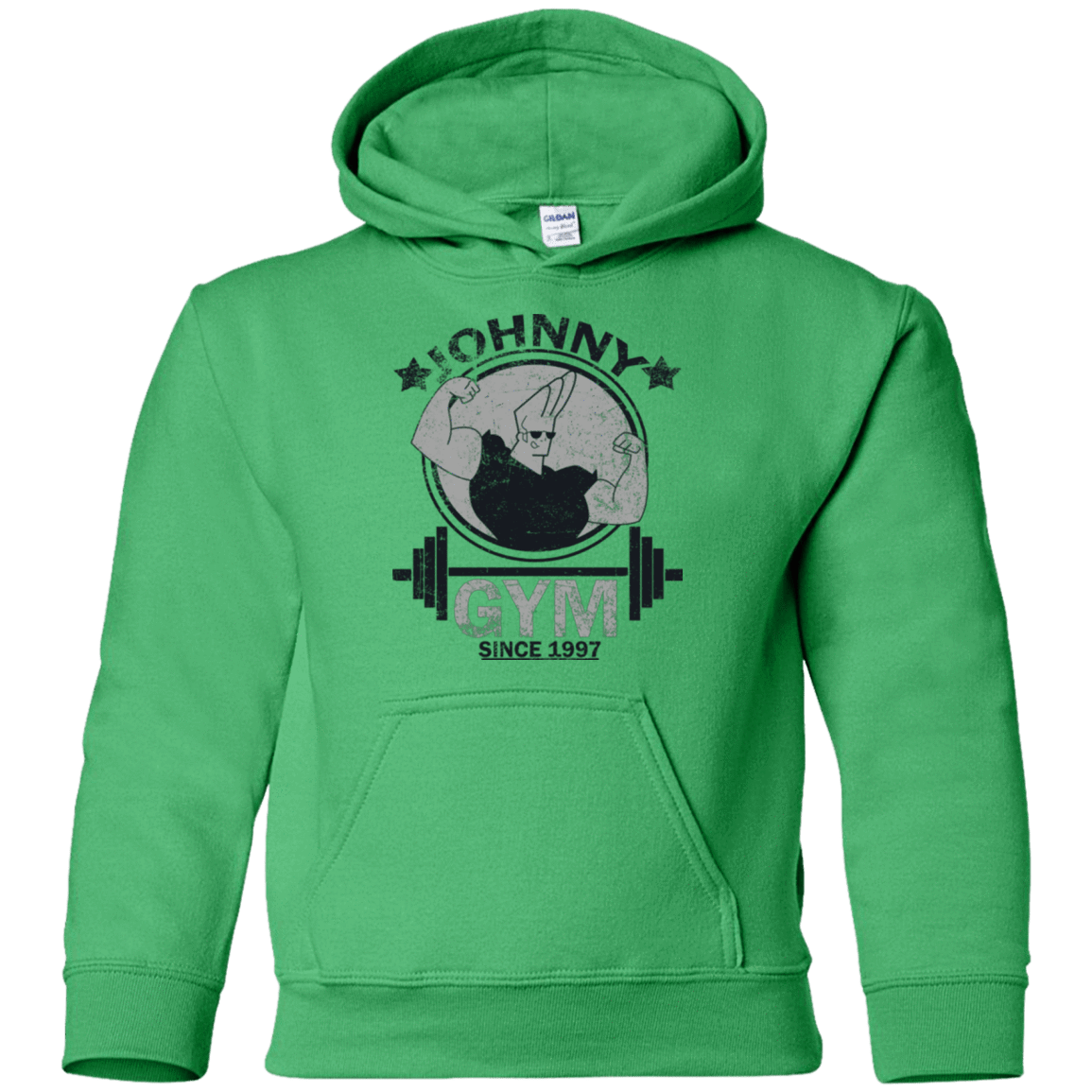 Sweatshirts Irish Green / YS Johnny Gym Youth Hoodie