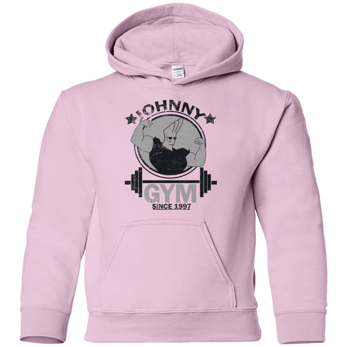 Sweatshirts Light Pink / YS Johnny Gym Youth Hoodie