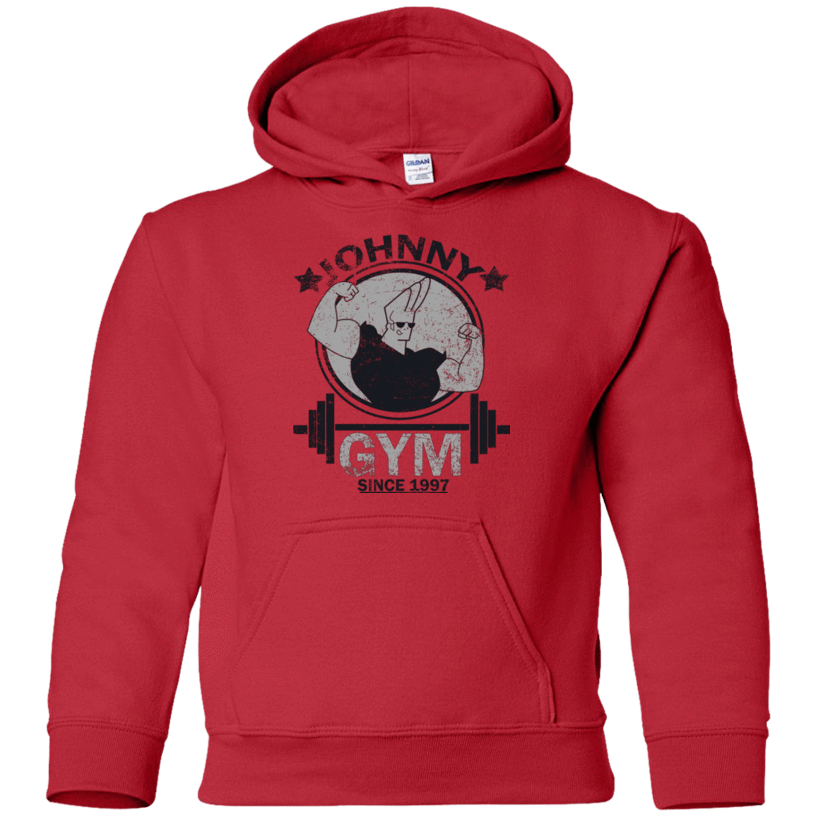 Sweatshirts Red / YS Johnny Gym Youth Hoodie