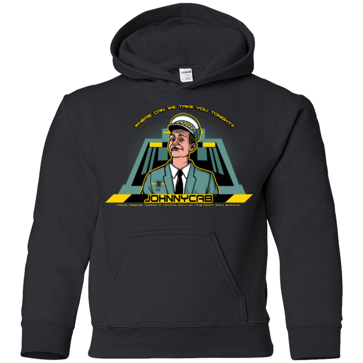 Sweatshirts Black / YS Johnnycab Youth Hoodie