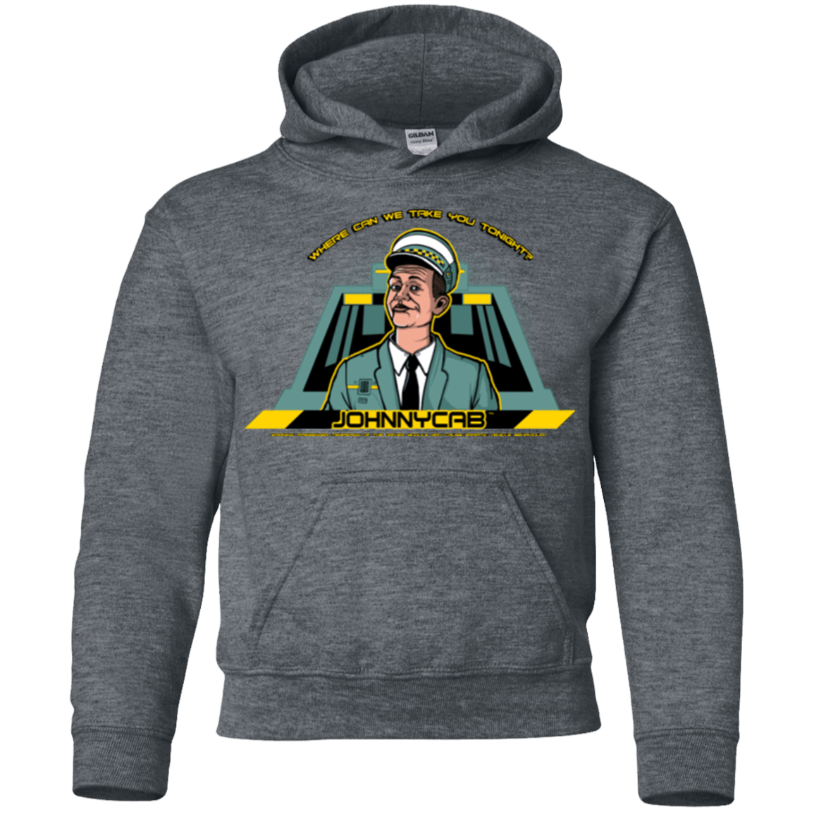 Sweatshirts Dark Heather / YS Johnnycab Youth Hoodie