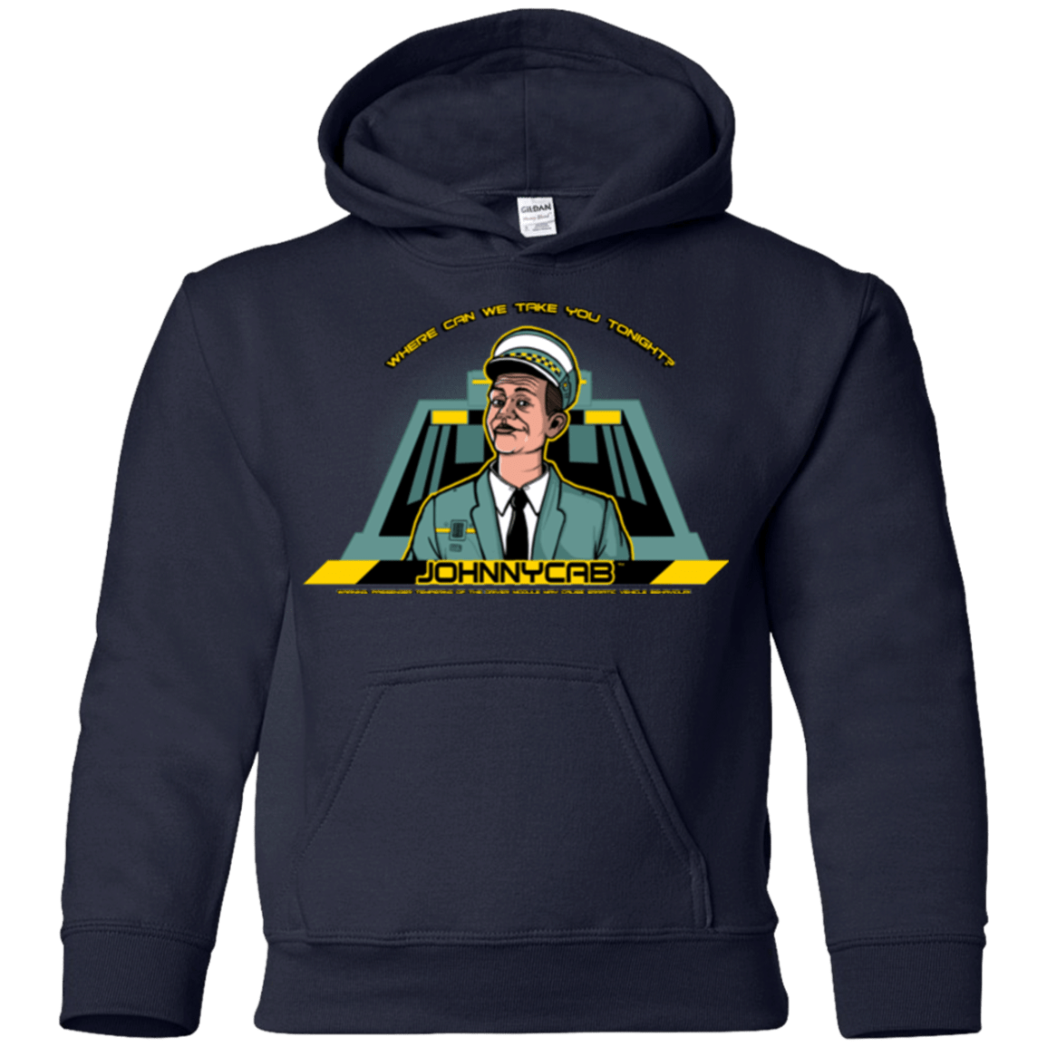 Sweatshirts Navy / YS Johnnycab Youth Hoodie