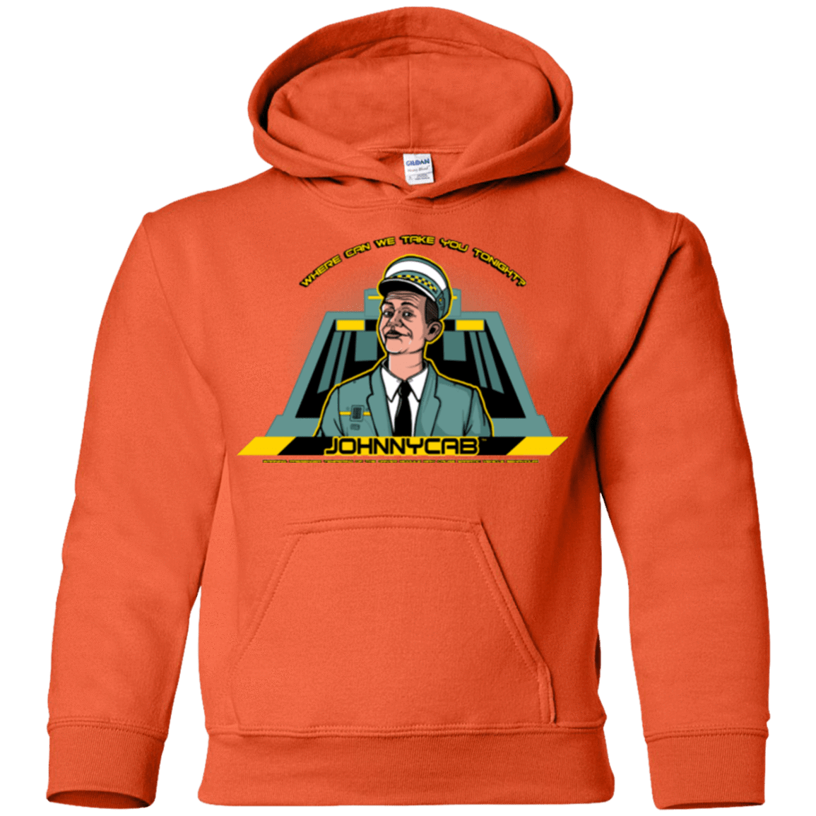 Sweatshirts Orange / YS Johnnycab Youth Hoodie