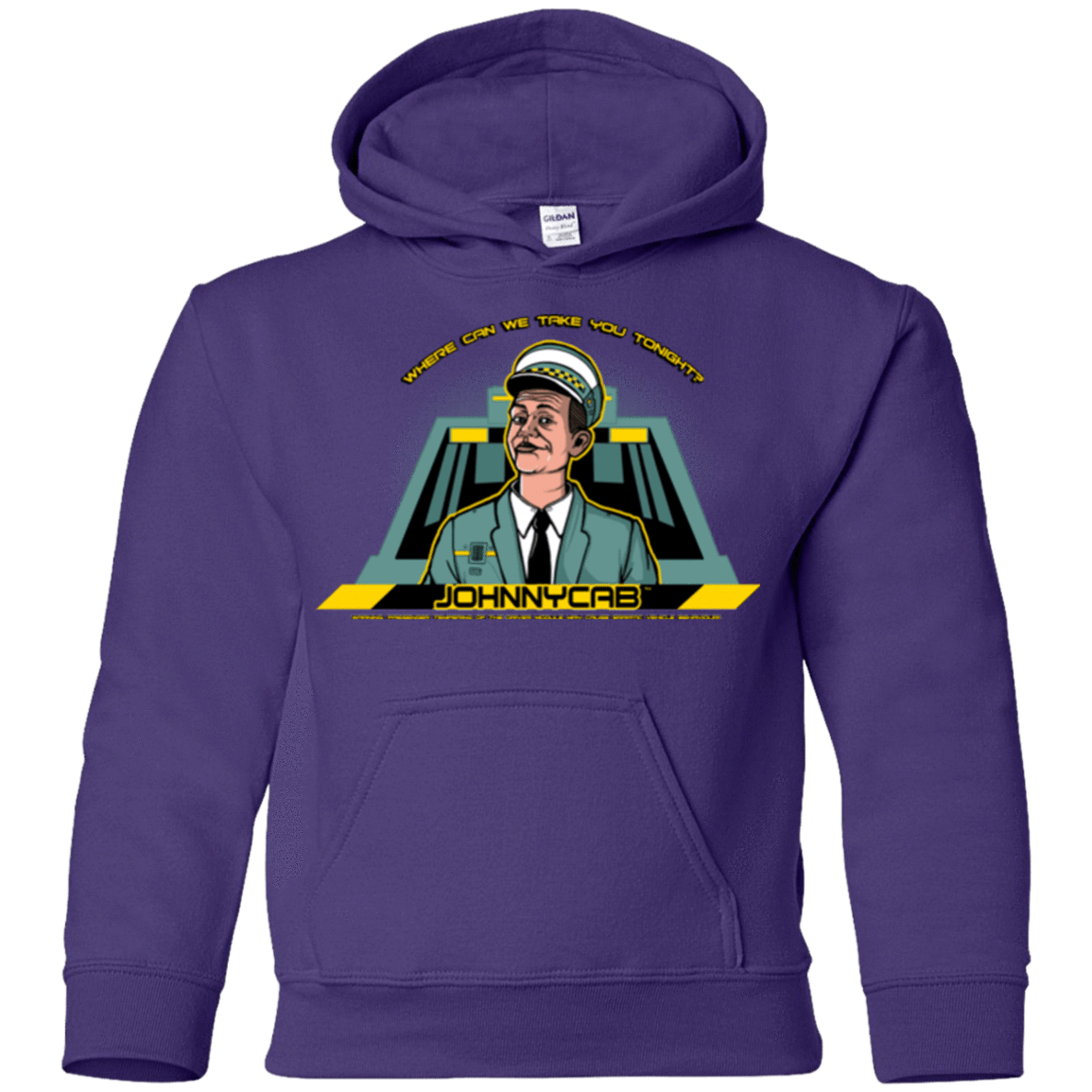 Sweatshirts Purple / YS Johnnycab Youth Hoodie