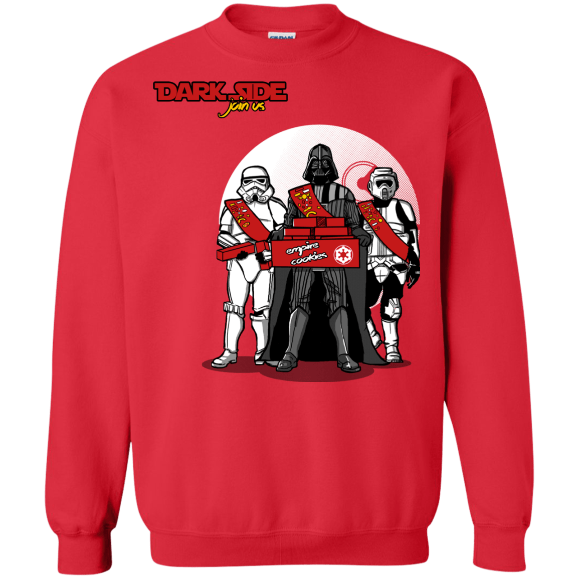 Sweatshirts Red / S Join The Dark Side Crewneck Sweatshirt