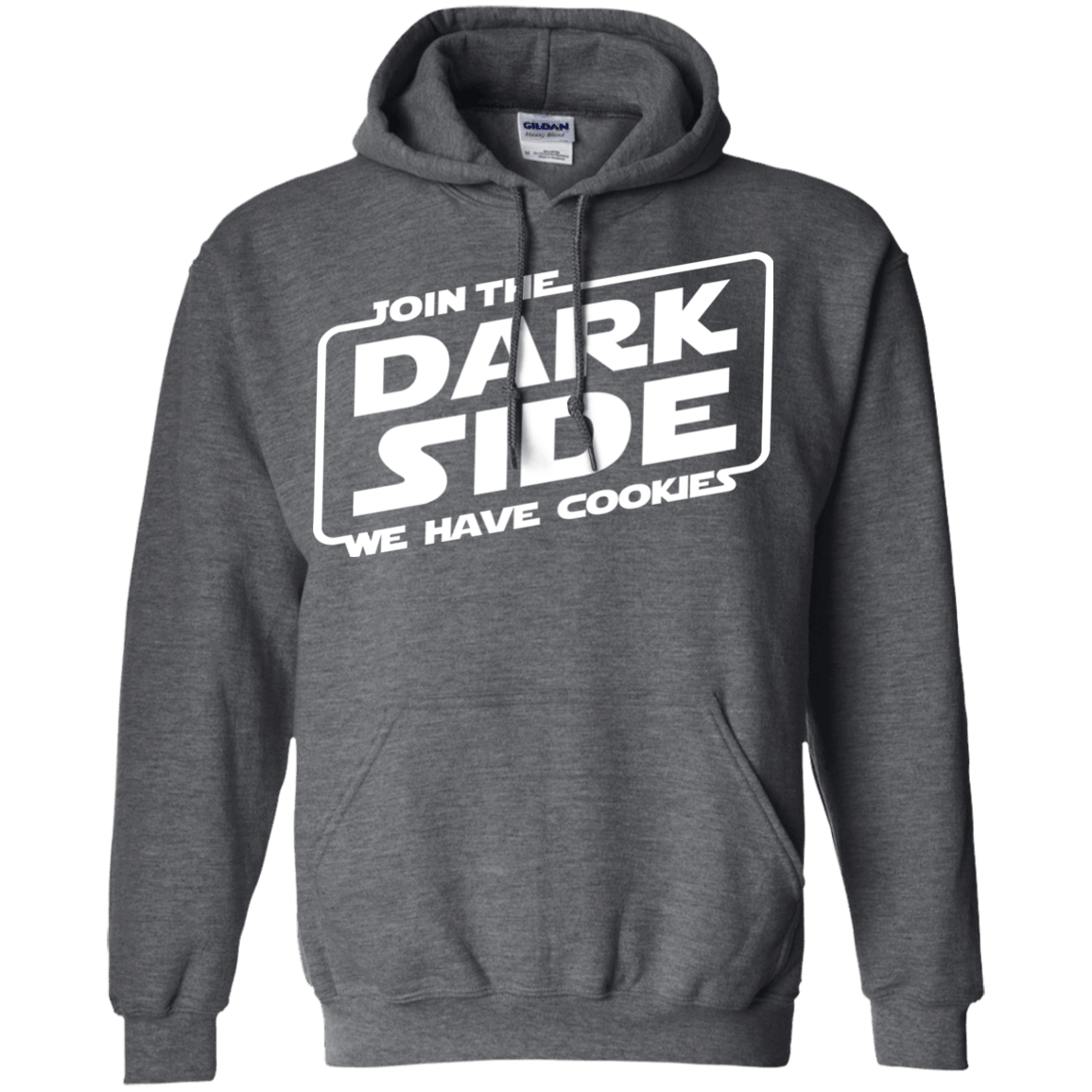 Sweatshirts Dark Heather / S Join The Dark Side Pullover Hoodie