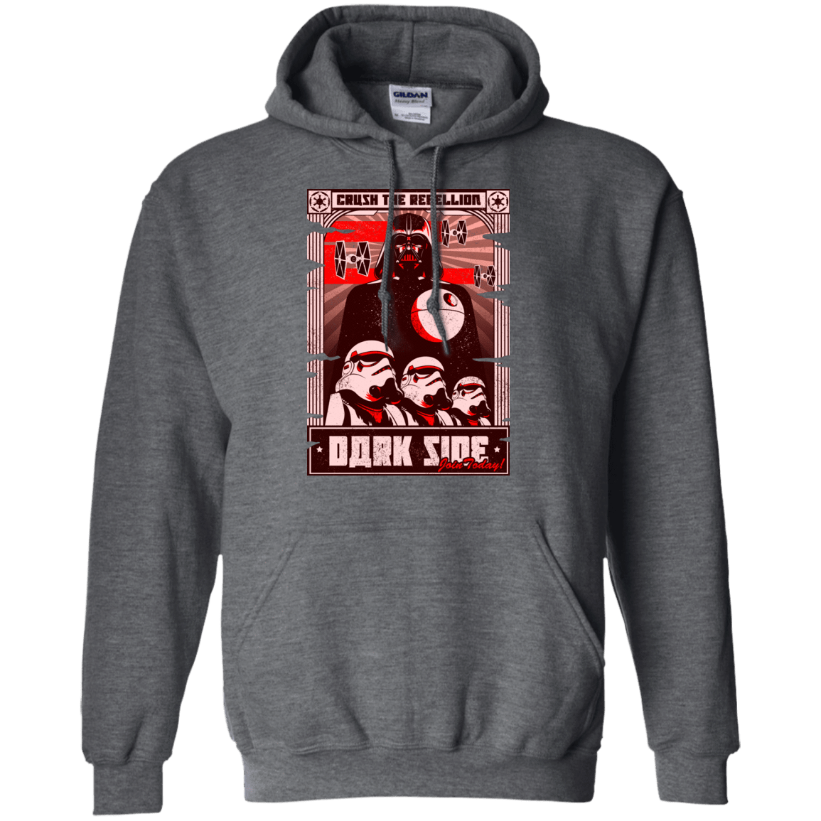 Sweatshirts Dark Heather / Small Join the Dark SIde Pullover Hoodie
