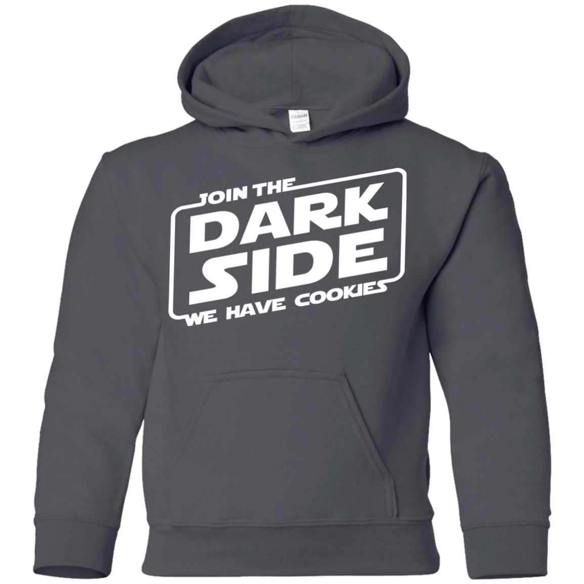 Sweatshirts Charcoal / YS Join The Dark Side Youth Hoodie