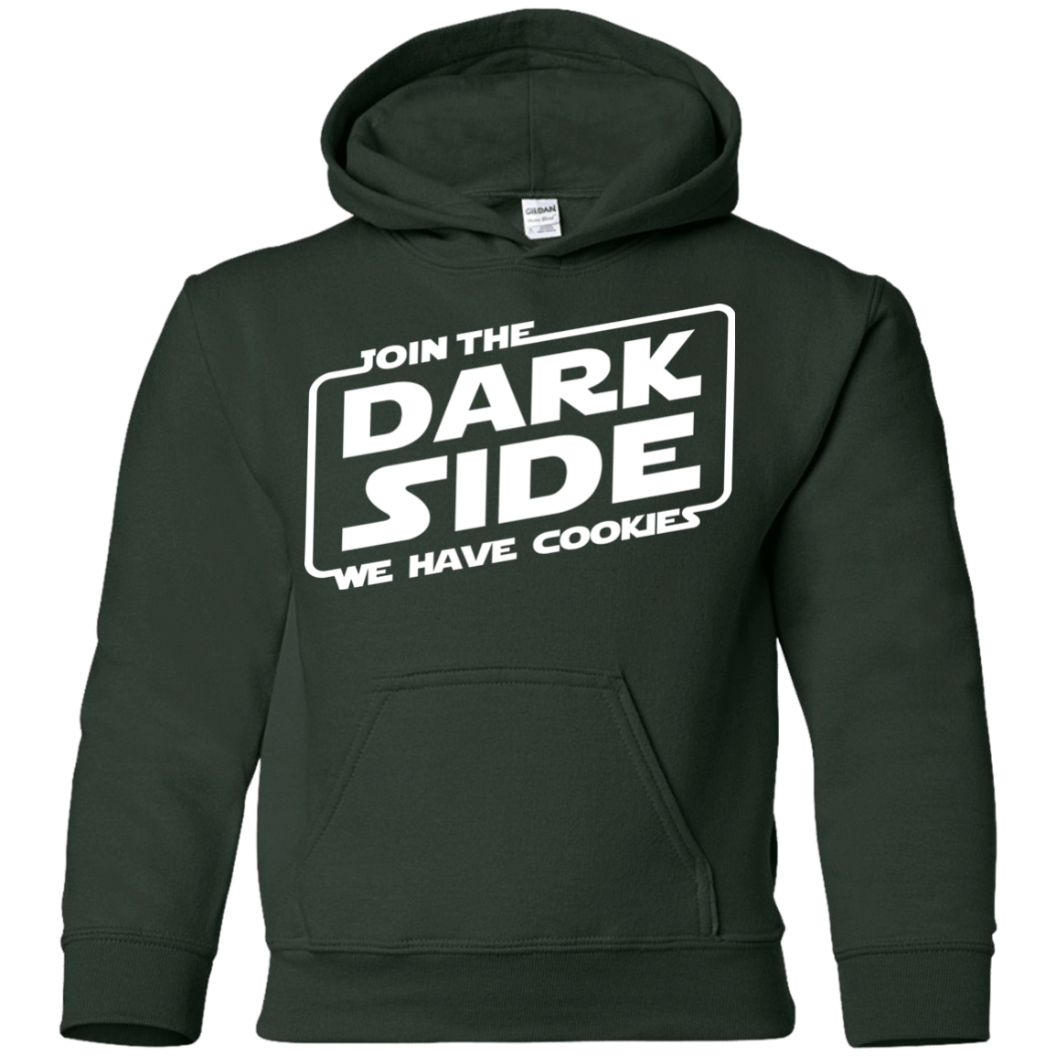 Sweatshirts Forest Green / YS Join The Dark Side Youth Hoodie