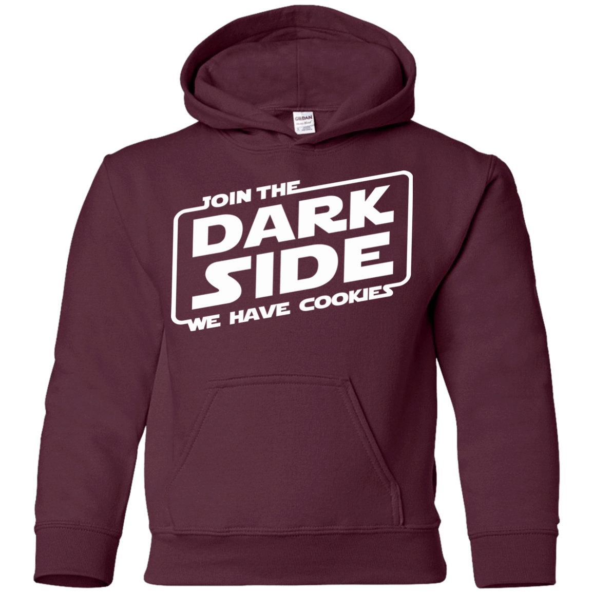 Sweatshirts Maroon / YS Join The Dark Side Youth Hoodie