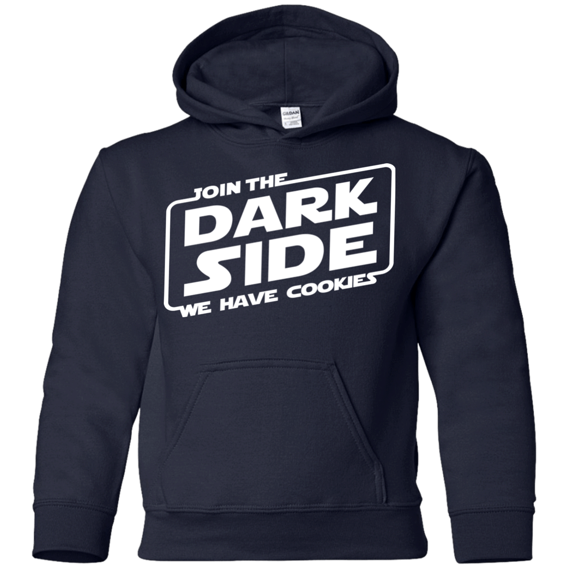 Sweatshirts Navy / YS Join The Dark Side Youth Hoodie