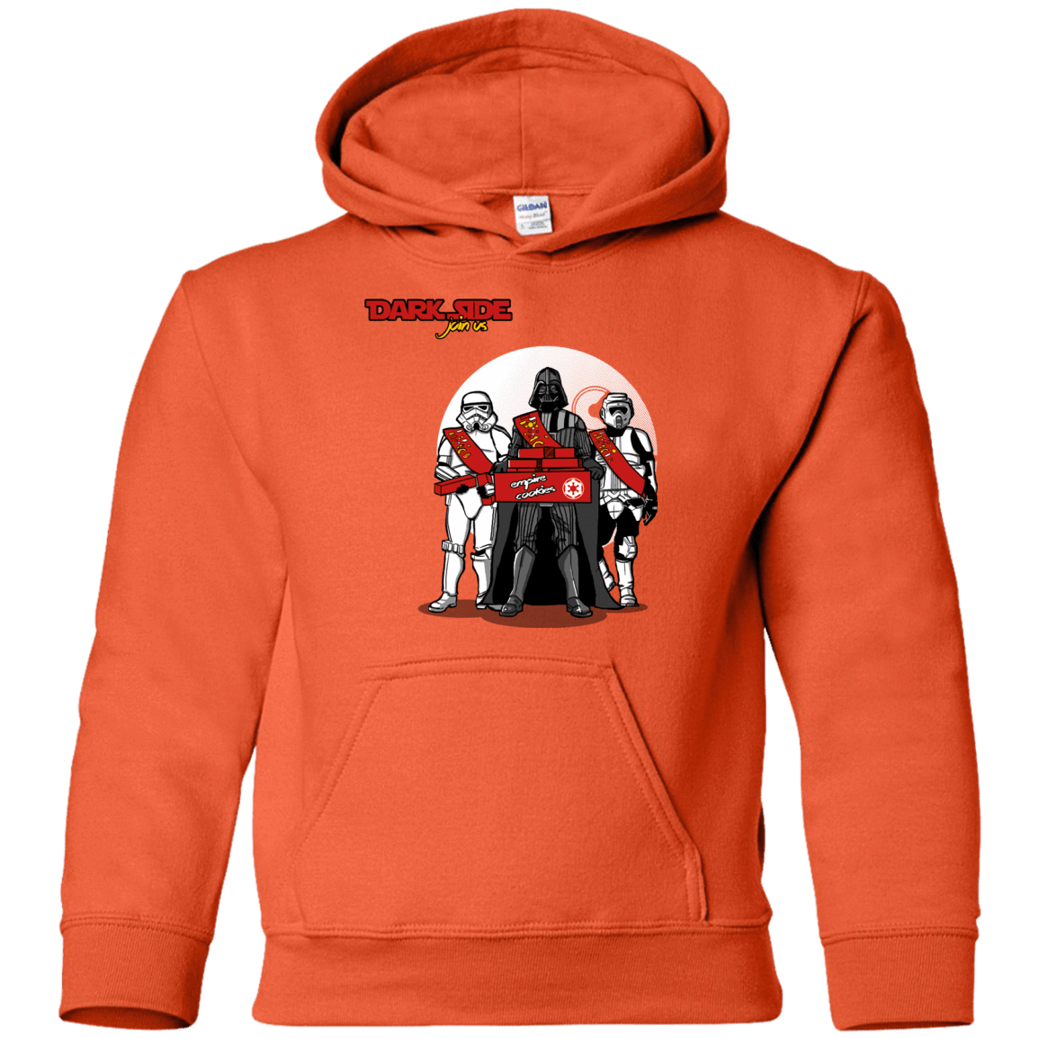 Sweatshirts Orange / YS Join The Dark Side Youth Hoodie