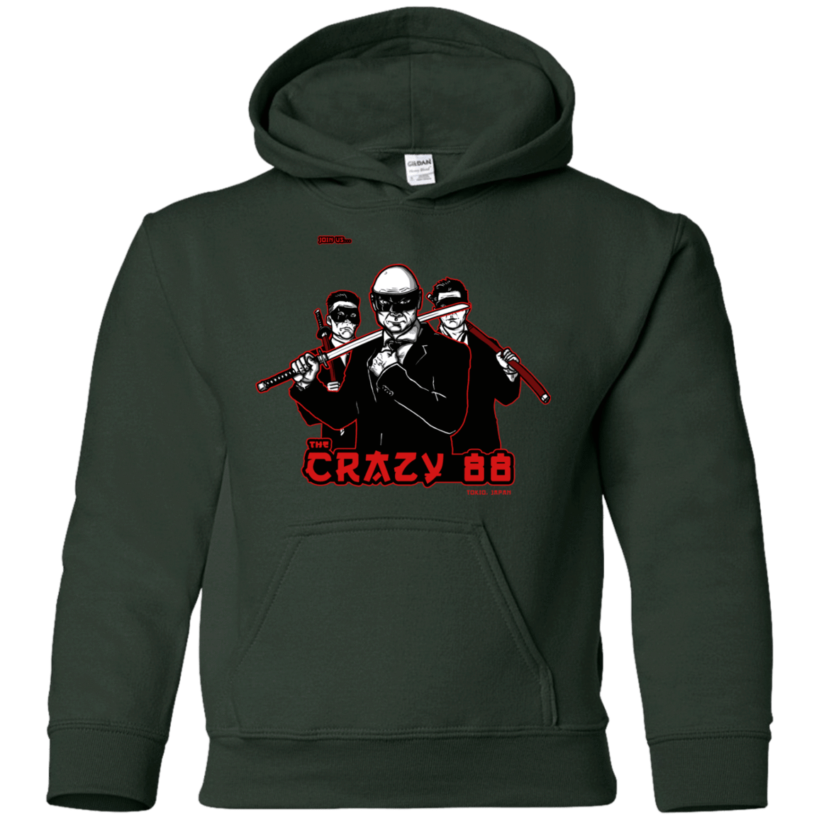 Sweatshirts Forest Green / YS Join The Gang Youth Hoodie