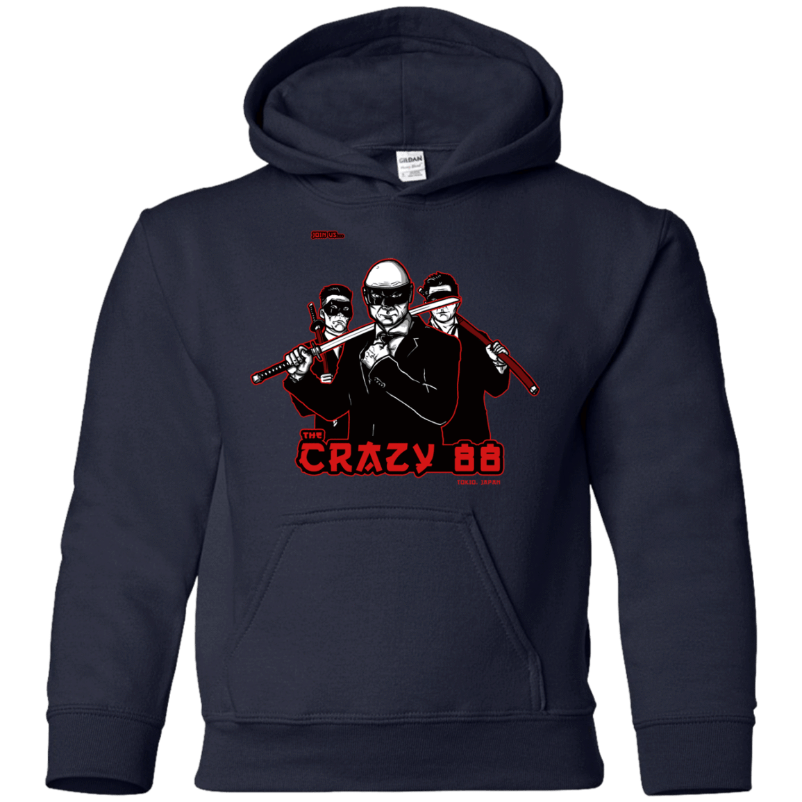 Sweatshirts Navy / YS Join The Gang Youth Hoodie