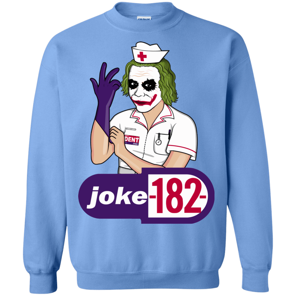 Sweatshirts Carolina Blue / Small Joke182 Crewneck Sweatshirt