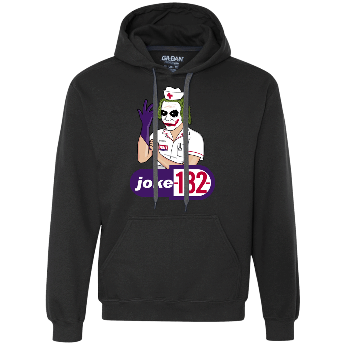 Sweatshirts Black / Small Joke182 Premium Fleece Hoodie