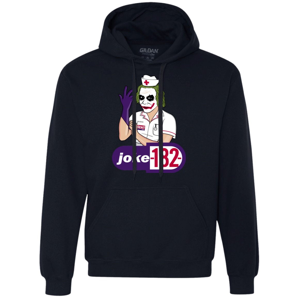 Sweatshirts Navy / Small Joke182 Premium Fleece Hoodie