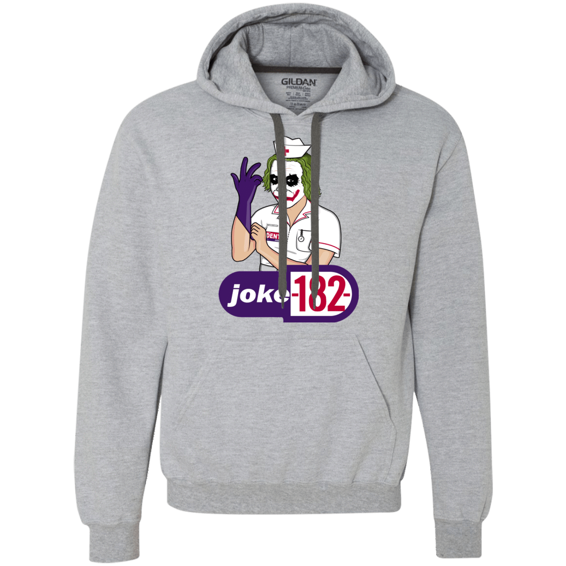 Sweatshirts Sport Grey / Small Joke182 Premium Fleece Hoodie