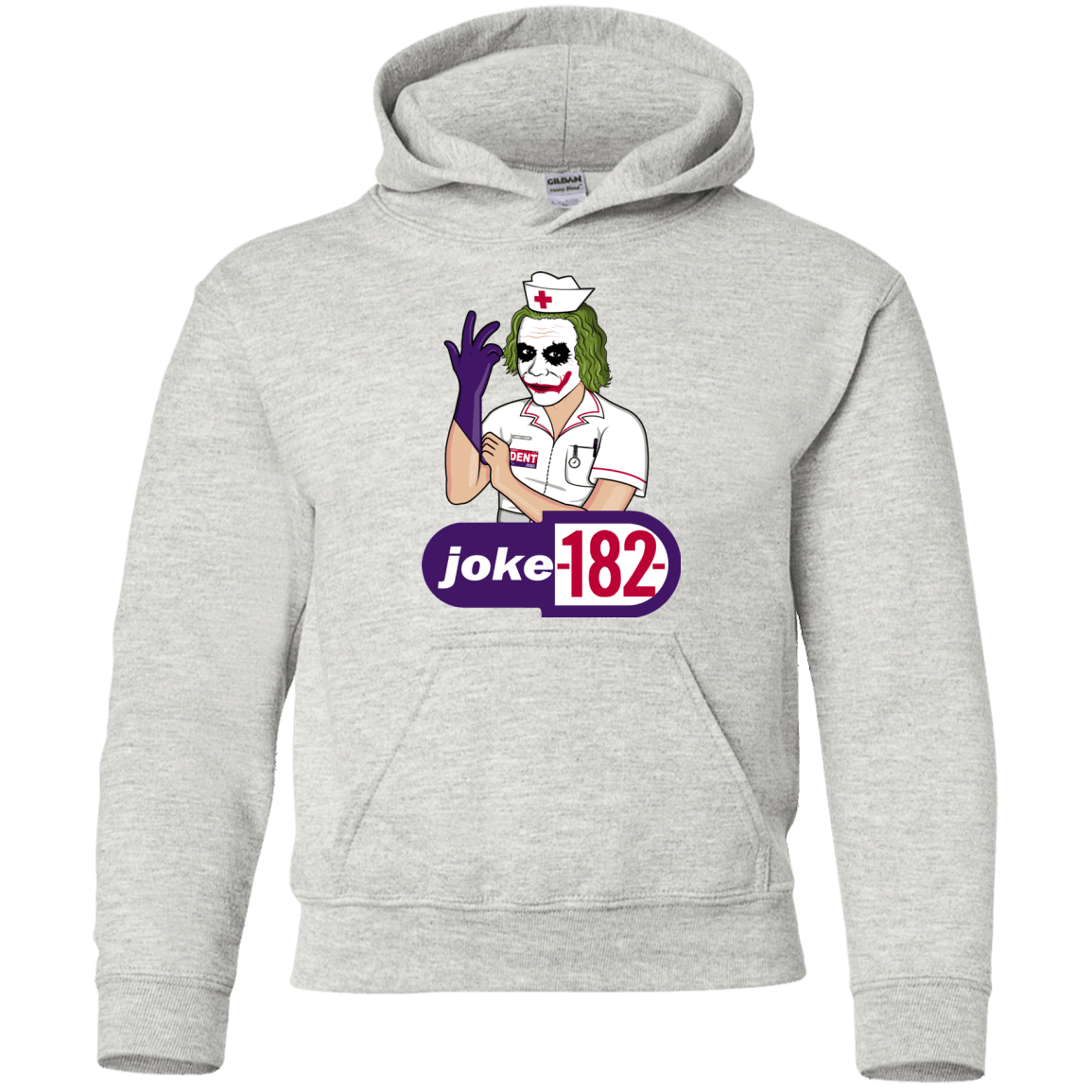 Sweatshirts Ash / YS Joke182 Youth Hoodie