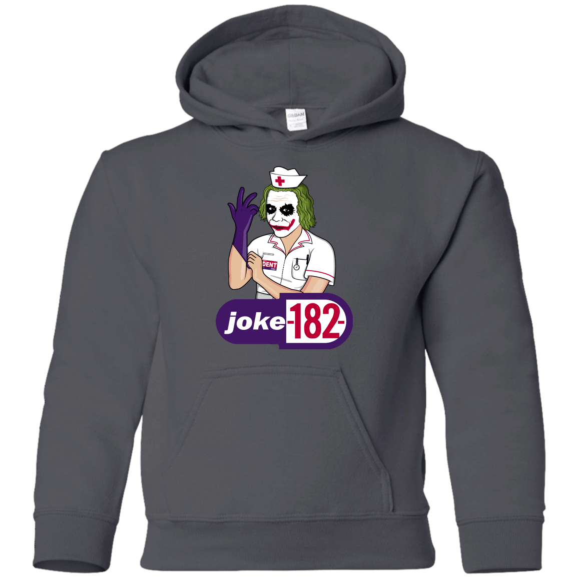 Sweatshirts Charcoal / YS Joke182 Youth Hoodie