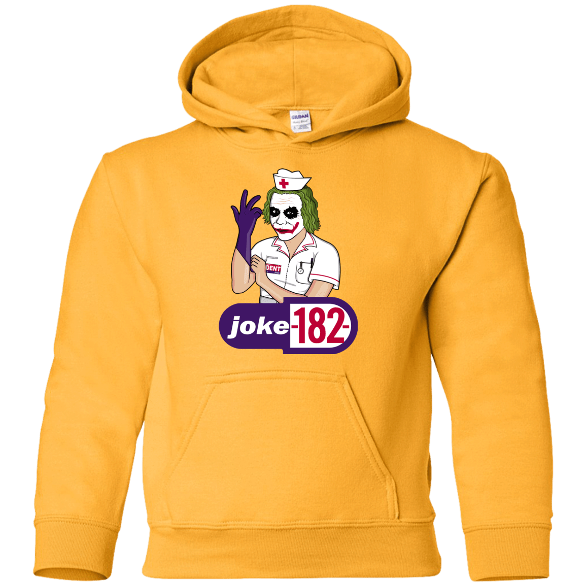 Sweatshirts Gold / YS Joke182 Youth Hoodie