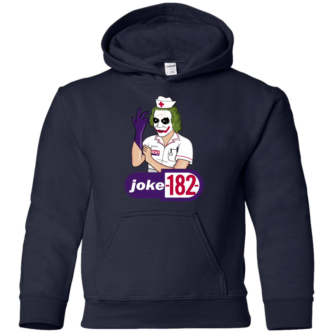 Sweatshirts Navy / YS Joke182 Youth Hoodie