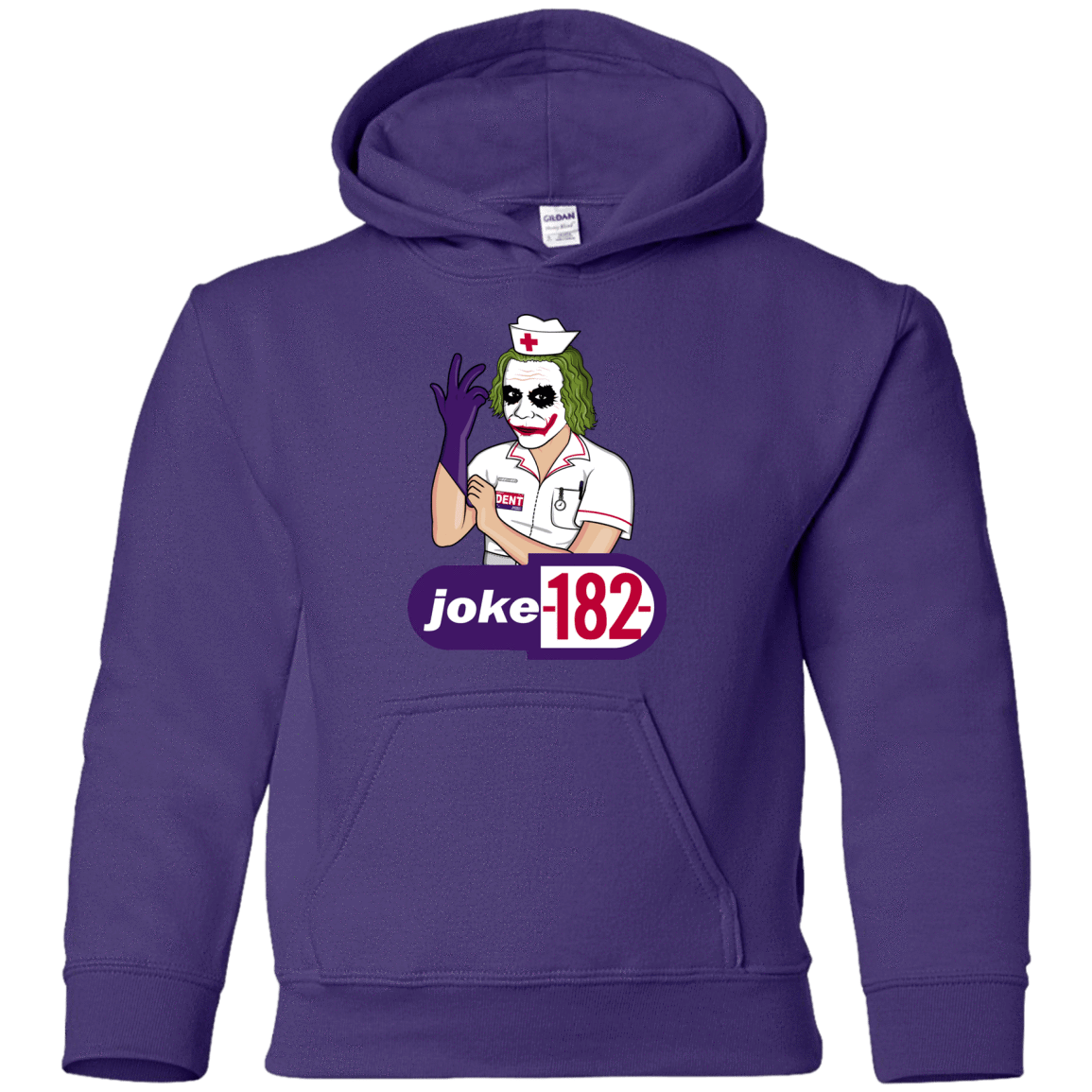 Sweatshirts Purple / YS Joke182 Youth Hoodie